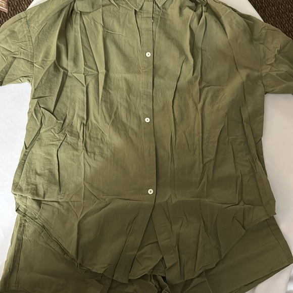 Olive Green Women's Casual Set - Picture 5 of 5